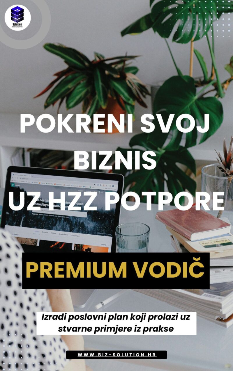 Pokreni svoj biznis uz HZZ potpore