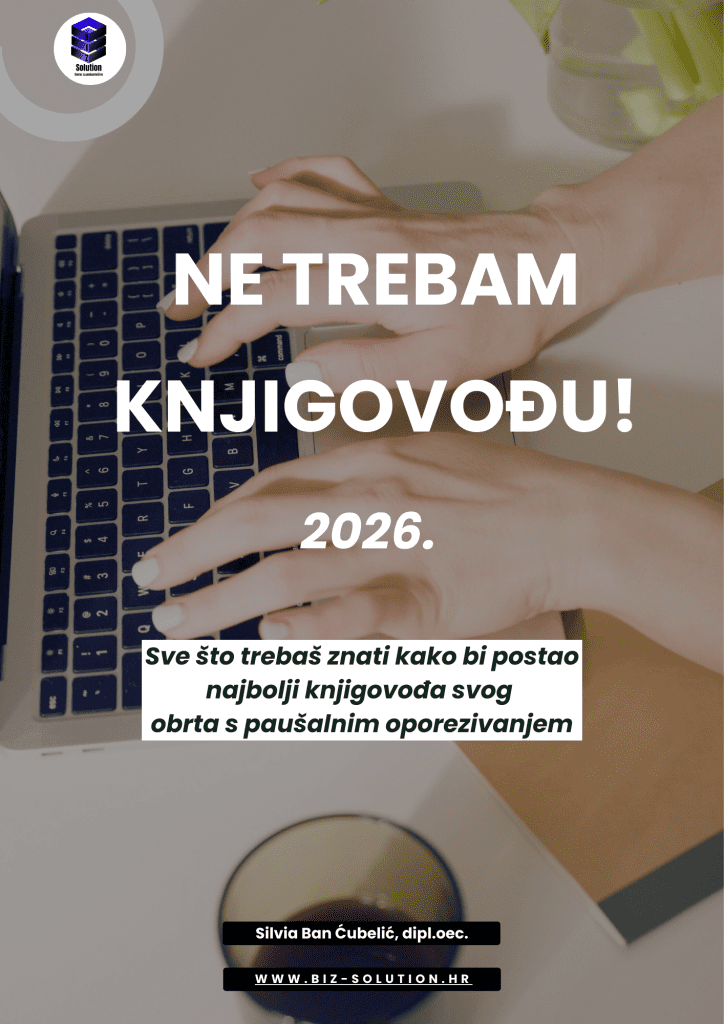 Ne trebam knjigovođu - vodič za sve koji samostalno vode svoj paušalni obrt